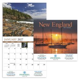 Custom New England Appointment Calendar - Stapled