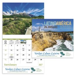 Custom Spanish Latinoamerica en Paisajes Calendar