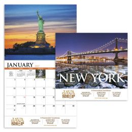 Custom New York Appointment Calendar - Stapled