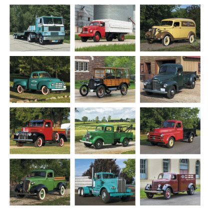 Custom Classic Trucks Appointment Calendar - Spiral - Calendar view Custom Classic Trucks Appointment Calendar - Spiral - Calendar view