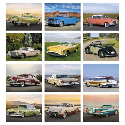 Custom Classic Autos - Stapled Calendar - Month view