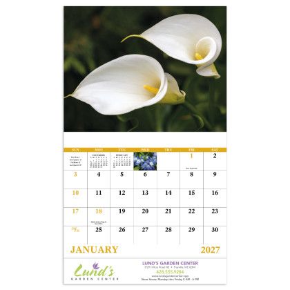 Custom Flowers - Staped Calendar - Calendar view