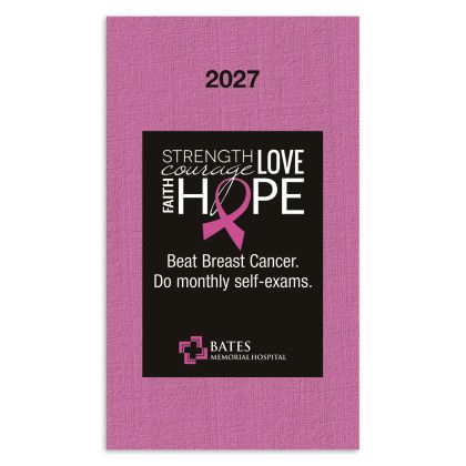 Custom Good Value Monthly Pocket Planner - Pink 