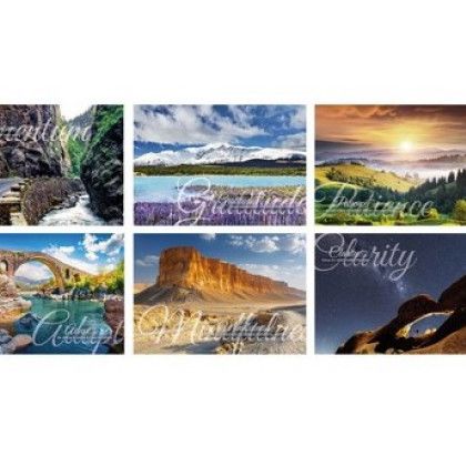 Motivations Stapled Wall Calendar