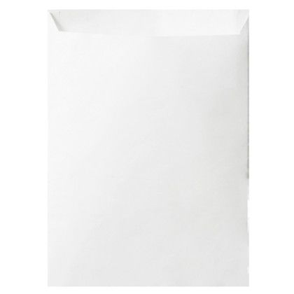Custom One Color 1-Sided Merchant Paper Bags - 7.5" x 10" - Back View 