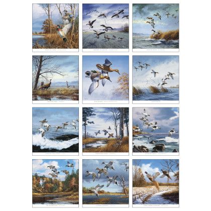 Custom David Maass Executive Calendar - Spiral Month view