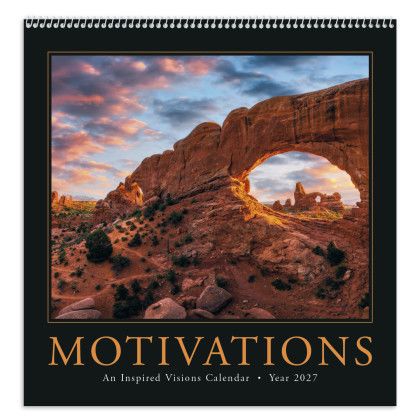 Custom Triumph Motivations Calendar - Front view