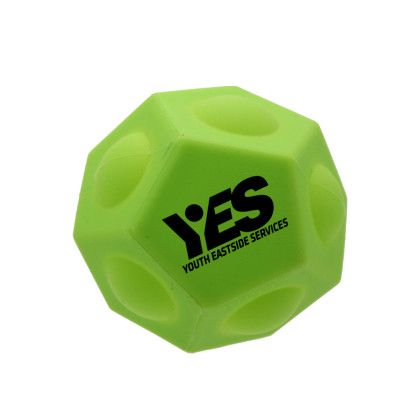 Custom Stress Pop Geo Ball - Lime Green 
