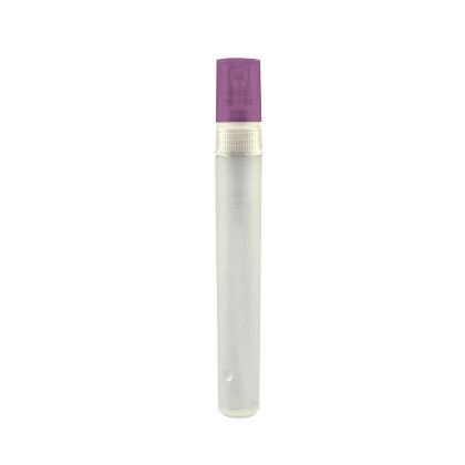 Custom 0.34 Oz. Refillable Spray Bottle - Blank - Frosted/Purple 