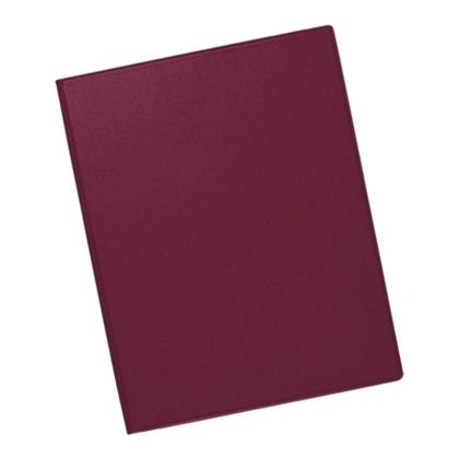 Custom Value Plus Standard Folder - Burgundy