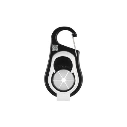 Custom Towel & Water Bottle Holder Carabiner - Black Back View Custom Towel & Water Bottle Holder Carabiner - Black Back View