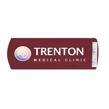 Custom Medi-Fey Pocket Bandage Pouch - Burgundy Red 