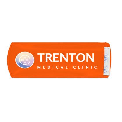 Custom Medi-Fey Pocket Bandage Pouch - Orange 