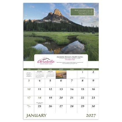 Custom Inspirations for Life - Window Calendar view