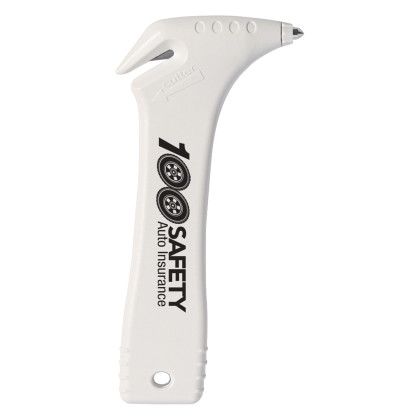Custom Auto Safety Tool - White 