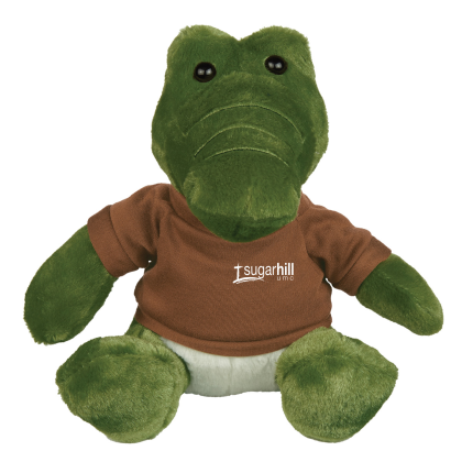 Custom 6" Allie Gator with Shirt Custom 6" Allie Gator with Shirt