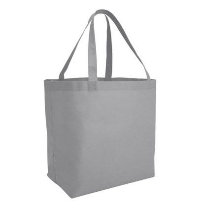 Custom Big Value Tote - Gray Custom Big Value Tote - Gray