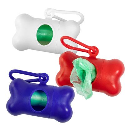 Custom Bone Dog Poop Bag Dispenser - All Colors Custom Bone Dog Poop Bag Dispenser - All Colors