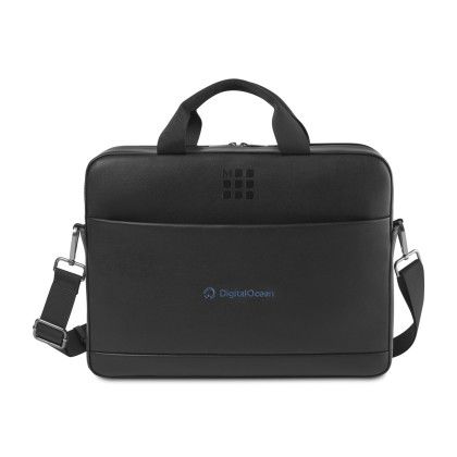 Custom Moleskine Classic Slim Briefcase - Black