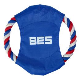 Custom Fetch & Tug Rope Ring - Blue