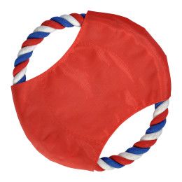 Custom Fetch & Tug Rope Ring - Red