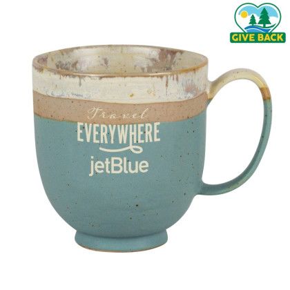 Custom ACE Artifact Stoneware Mug - Clay Blue