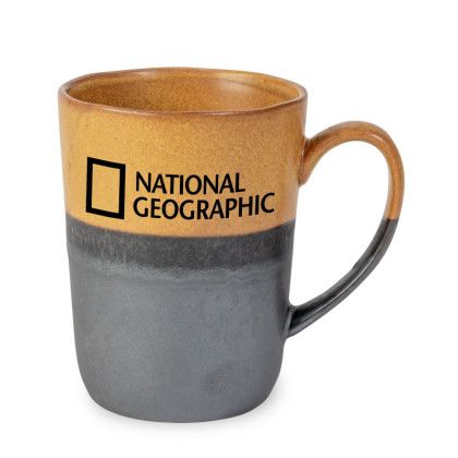 Custom ACE Rustic 3-Tone Porcelain Mug - Terracotta 