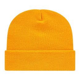 Custom Cap America Knit Cap with Cuff - Athletic gold