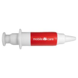 Custom Syringe Stress Reliever - Red 