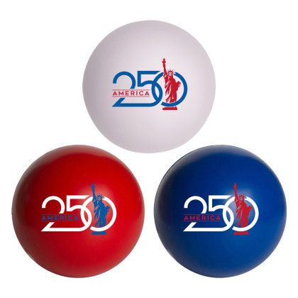 Custom 250th Anniversary USA Stress Ball - All Colors Custom 250th Anniversary USA Stress Ball - All Colors