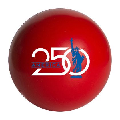 Custom 250th Anniversary USA Stress Ball - Red Custom 250th Anniversary USA Stress Ball - Red