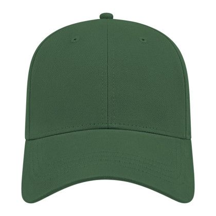 Custom Cap America Lightweight Structured Low Profile Cap - Forest Green