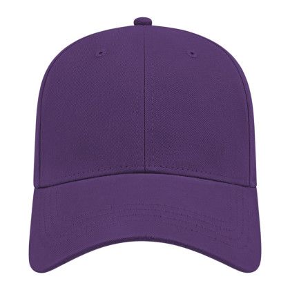 Custom Cap America Lightweight Structured Low Profile Cap - Purple