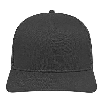Cap America Poly/Cotton Trucker Mesh Back Cap