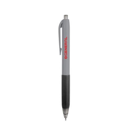 Custom Turbo Recycled Ballpoint with RTPR Grip - Cool Gray 