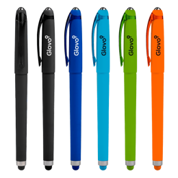 Custom Cap It Off RABS Ballpoint Pen with Transparent Clip - All Colors 