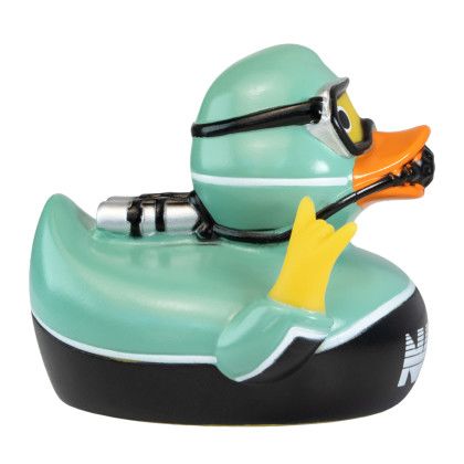 Custom Scuba Duck - Side View 