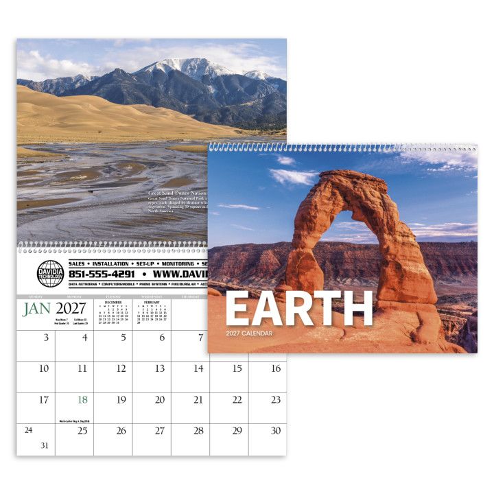Custom Earth Calendar