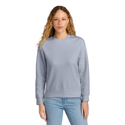 Custom District Women's V.I.T. Fleece Crew - Icelandic Purple 