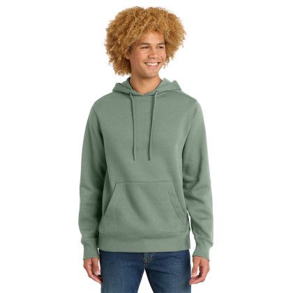 Custom District Perfect Weight Fleece Hoodie - Laurel Green Custom District Perfect Weight Fleece Hoodie - Laurel Green