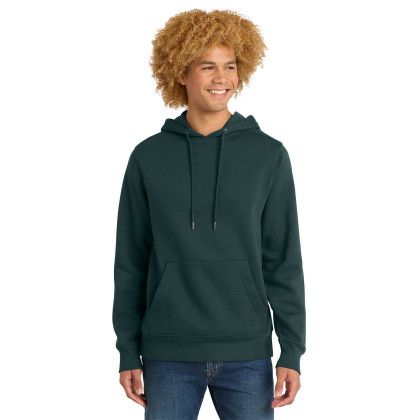 Custom District Perfect Weight Fleece Hoodie - Rainforest Green Custom District Perfect Weight Fleece Hoodie - Rainforest Green