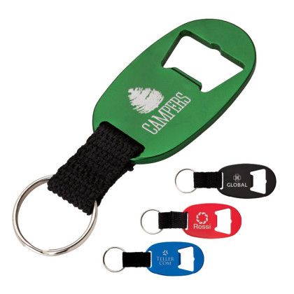 Custom Oakvale Bottle Opener Keyring - All Colors Custom Oakvale Bottle Opener Keyring - All Colors