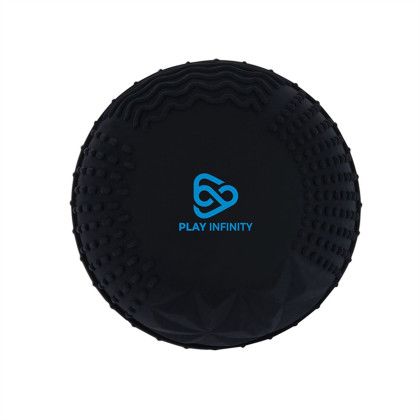 Custom Dodo Silicone Tactile Fidget Stress Ball - Black 