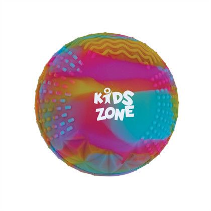 Custom Dodo Silicone Tactile Fidget Stress Ball - Multicolor 