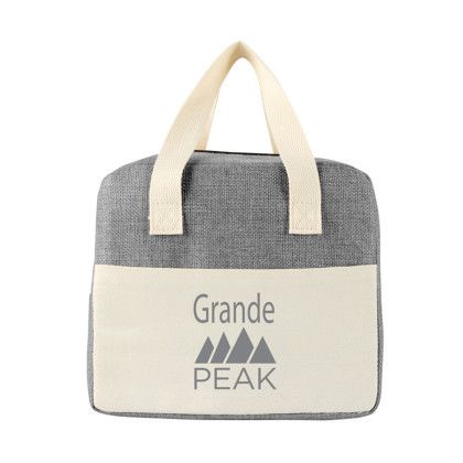 Custom Nika 6-Can Lunch Cooler - Gray Custom Nika 6-Can Lunch Cooler - Gray