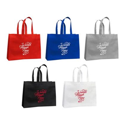 Custom Infernis Non-Woven Heat Seal Tote - All Colors Custom Infernis Non-Woven Heat Seal Tote - All Colors