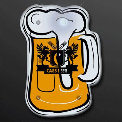 Custom Beer Mug Blinking Lights Custom Beer Mug Blinking Lights