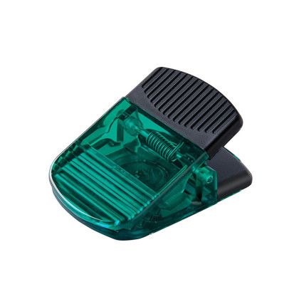 Custom Clipa II Fridge Memo / Chip Clip - Green Side View Custom Clipa II Fridge Memo / Chip Clip - Green Side View