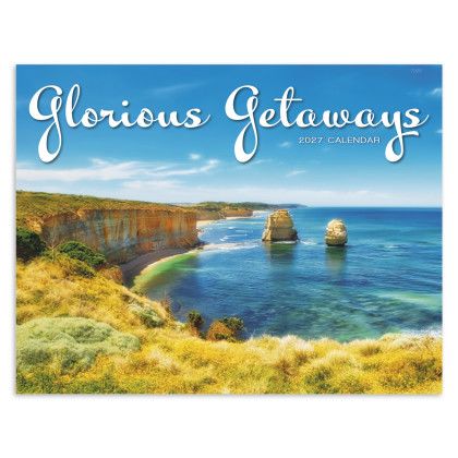 Custom Glorious Getaways - Window Calendar - Front view