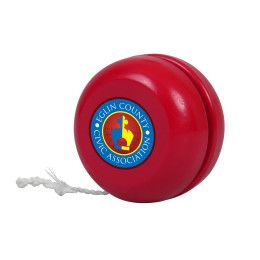 Personalized Classic Yo-Yos in Bulk - Red